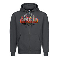 Smoke race mama Zipper Hoodie - Zillion Design Studio