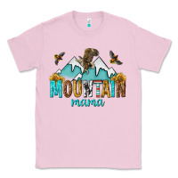 Bubblegum Pink mountain mama Classic Tee - texasbilliewilder
