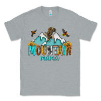 Heather Grey mountain mama Classic Tee - texasbilliewilder
