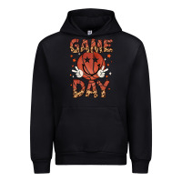 Black game day Urban Hoodie - MaliasSmallBusiness