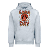 Heather Grey game day Urban Hoodie - MaliasSmallBusiness