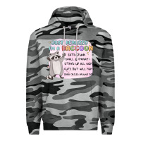 Slate Camo just realized im a raccoon Premium Hoodie - MaliasSmallBusiness