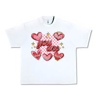 White valentines day positive affirmations Urban Heavy Tee - MaliasSmallBusiness
