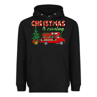 Black christmas is coming Heavyweight Hoodie - BundleAndBundleShop