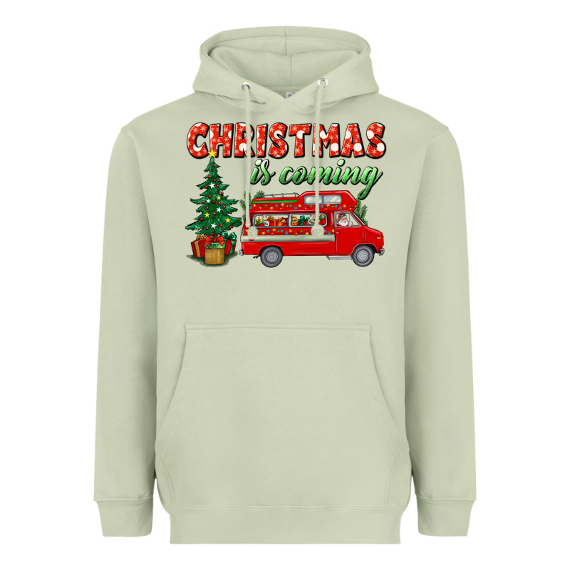 Christmas Is Coming Heavyweight Hoodie by BundleAndBundleShop | Teevron