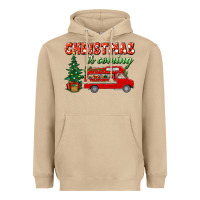 Mushroom christmas is coming Heavyweight Hoodie - BundleAndBundleShop