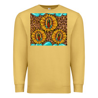 Antique Gold our lady of guadalupe Premium Sweatshirt - JahusDesignShop