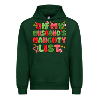 Forest Green on my husband's naughty list Urban Hoodie - MaliasSmallBusiness