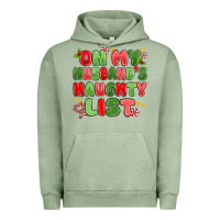 Pigment Oil Green on my husband's naughty list Urban Hoodie - MaliasSmallBusiness