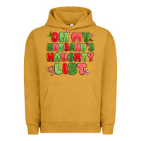 Pigment Peanut Butter on my husband's naughty list Urban Hoodie - MaliasSmallBusiness