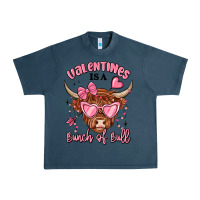 Midnight Navy valentines is a bunch of bull Urban Heavy Tee - MaliasSmallBusiness
