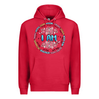 Cardinal i am inspiration Premium Hoodie - MaliasSmallBusiness