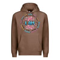 Chestnut i am inspiration Premium Hoodie - MaliasSmallBusiness