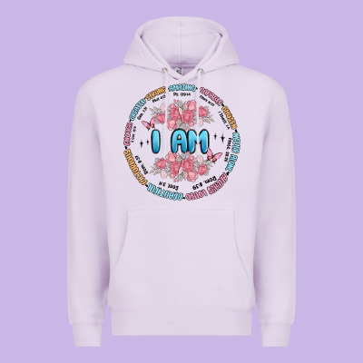 I Am Inspiration Premium Hoodie Designed By Maliassmallbusiness