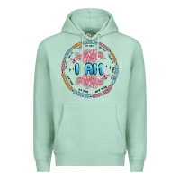 Seafoam i am inspiration Premium Hoodie - MaliasSmallBusiness
