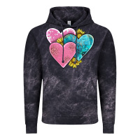 Cloud Black hearts Vintage Hoodie - AdoDesignShop