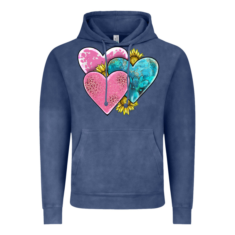Hearts Vintage Hoodie by AdoDesignShop | Teevron