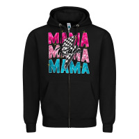 Black race mama Zipper Hoodie - Zillion Design Studio