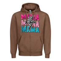 Chestnut race mama Zipper Hoodie - Zillion Design Studio