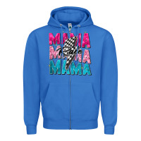 True Royal race mama Zipper Hoodie - Zillion Design Studio