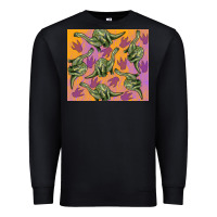 Black dinosaur brontosaurus Premium Sweatshirt - Artiststas