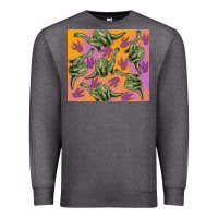 Charcoal Heather dinosaur brontosaurus Premium Sweatshirt - Artiststas
