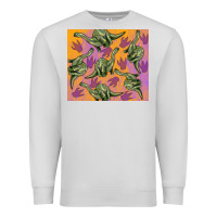 Dove Grey dinosaur brontosaurus Premium Sweatshirt - Artiststas