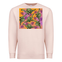 Pale Pink dinosaur brontosaurus Premium Sweatshirt - Artiststas
