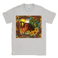 Western Horse And Sunflower Classic Tee | Teevron