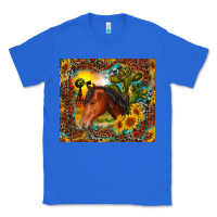True Royal western horse and sunflower Classic Tee - RanaPortraitStore