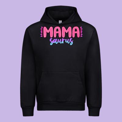 Mama Saurus Urban Hoodie Designed By Maliassmallbusiness