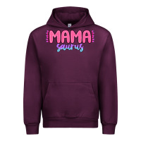 Mauve Wine mama saurus Urban Hoodie - MaliasSmallBusiness