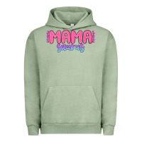 Pigment Oil Green mama saurus Urban Hoodie - MaliasSmallBusiness
