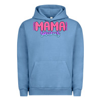 Pigment Pebble Blue mama saurus Urban Hoodie - MaliasSmallBusiness