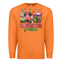 Carrot cafecito y chisme coffee cups Premium Sweatshirt - Jasminsmagicworld