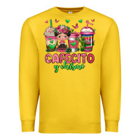 Lemon cafecito y chisme coffee cups Premium Sweatshirt - Jasminsmagicworld
