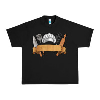 Black customized chef tools Urban Heavy Tee - MaliasSmallBusiness