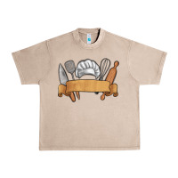 French Oak customized chef tools Urban Heavy Tee - MaliasSmallBusiness