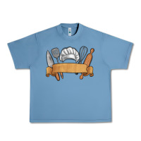 Pebble Blue customized chef tools Urban Heavy Tee - MaliasSmallBusiness