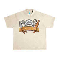 Sandshell customized chef tools Urban Heavy Tee - MaliasSmallBusiness