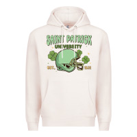 Pale Pink saint patrick university Premium Hoodie - MaliasSmallBusiness