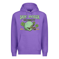 Purple saint patrick university Premium Hoodie - MaliasSmallBusiness