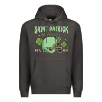 Smoke saint patrick university Premium Hoodie - MaliasSmallBusiness
