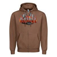 Chestnut race mini Zipper Hoodie - Zillion Design Studio