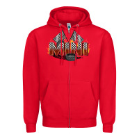 Red race mini Zipper Hoodie - Zillion Design Studio