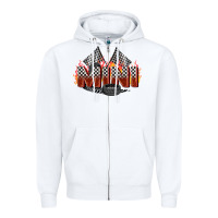 White race mini Zipper Hoodie - Zillion Design Studio