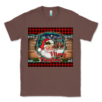 Chestnut merry christmas santa and farm Classic Tee - RanaPortraitStore
