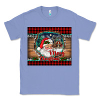 Colony Blue merry christmas santa and farm Classic Tee - RanaPortraitStore