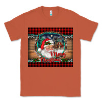 Copper merry christmas santa and farm Classic Tee - RanaPortraitStore