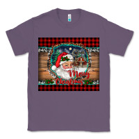 Lavender merry christmas santa and farm Classic Tee - RanaPortraitStore